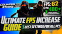 optimize your PC for maximum fps and lowest input lag