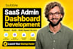 build saas admin dashboard development with react, auth role based user access