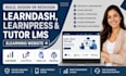 setup learndash learnpress tutor lms online course wordpress elearning website