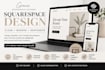 design a modern squarespace website