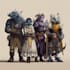 draw your dnd group party illustration