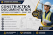 prepare professional construction method statement, rfi and qaqc documents