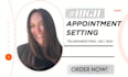do appointment setting, telemarketing and close high ticket sales
