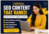 write SEO optimized blog posts and articles