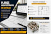 plano arquitectónico detallado en autocad