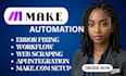 do make com, make com automation, API integration, make com