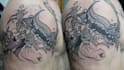 custom an abstract black tattoo design