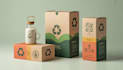 design premium packaging box pouch and label design