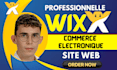 conception, refonte et création d une page d accueil ecommerce wix
