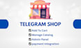 build telegram shop bot sell anything, manage everything yourself