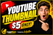 design eye catching youtube thumbnails to increase clicks