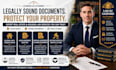 draft your state specific US real estate purchase agreement