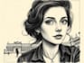 draw pencil or charcoal portrait drawings