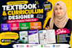 design kids textbooks formatting and KDP covers