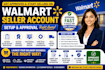 do walmart seller account approval and setup