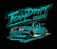 draw car ,automotive ,auto mobile , drift logo
