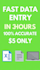 accurate data entry, image to text typing in 3 hours