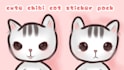 create cute aesthetic whatsapp sticker pack