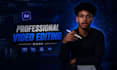 do professional video editing