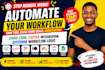 setup zoho CRM, zapier integration, jotform mailchimp automation and workflows