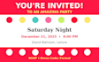 design elegant wedding invitation and nikah card