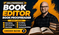 proofread, edit, memoir, format your urban fiction or space fantasy book editor
