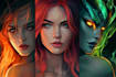 create soft realistic fantasy portrait from your