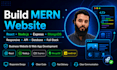 build mern stack website with react nodejs express mongodb