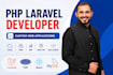 be your expert PHP laravel full stack developer for custom web applications