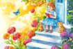 draw magical children book illustration
