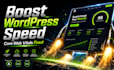fix wordpress speed,core web vitals,gtmetrix score with on page SEO and security