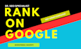 boost website on page SEO score and technical optimization