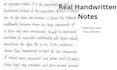 write neat handwritten letters, notes, and assignments