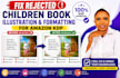 fix, resize children book illustration formatting children book for amazon kdp
