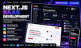 build a modern nextjs saas website dashboard and web app