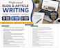 write engaging blog posts and social media content