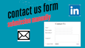 do contact us form submission