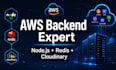 build a scalable backend using AWS nodejs and redis