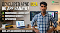 build professional android apps and responsive web applications