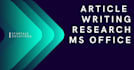 article writing and content writing