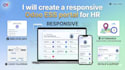 create a responsive odoo portal for HR