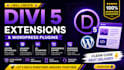 develop custom divi 5 modules, extensions, and plugins