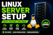 setup, fix and troubleshoot linux server issues