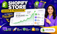 design redesign high converting shopify dropshipping store or shopfiy website