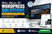 build a professional wordpress website