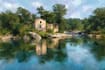 paint landscape in oil painting