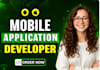 do mobile app development in flutter react js, php laravel django swift kotlin