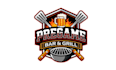 design restaurant monogram bar game grill logo