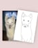 create a custom pet colouring page from your photo