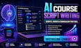 create ai course script writing kajabi course and elearning videos